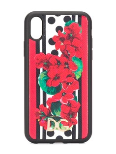 Dolce & Gabbana чехол для iPhone XR с цветочным принтом