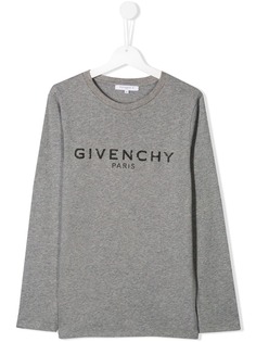 Givenchy Kids футболка с длинными рукавами