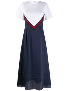 SJYP платье-футболка со вставками