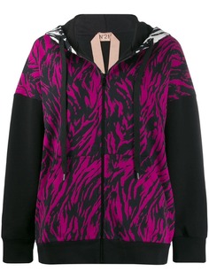 Nº21 худи с анималистичным принтом