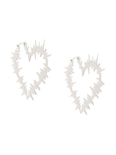 Karen Walker серьги Electric Heart