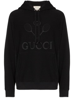 Gucci худи Tennis с вышитым логотипом