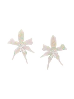 Lele Sadoughi массивные серьги цветочной формы