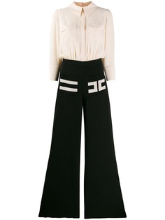 Elisabetta Franchi расклешенный комбинезон