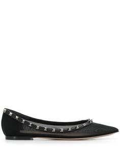 Valentino балетки Rockstud