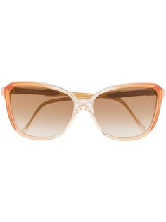 Yves Saint Laurent Pre-Owned солнцезащитные очки 1990-х годов в массивной оправе