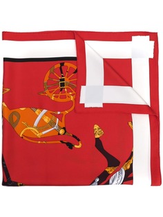 Hermès Pre-Owned платок 1990-х с принтом