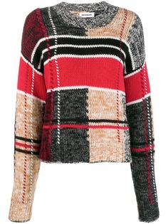 Brognano patchwork knit jumper