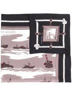 Hermès Pre-Owned платок 1990-х годов с принтом