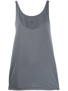 Styland deep scoop neck tank top