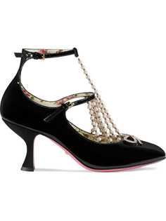 Gucci туфли-лодочки с Т-образным ремешком
