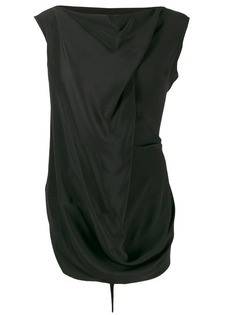 Rick Owens блузка с драпировкой