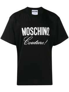 Moschino футболка с логотипом