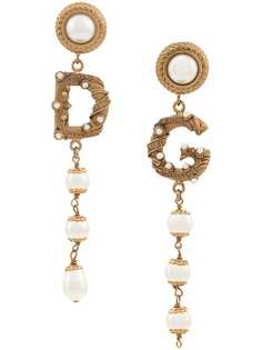 Dolce & Gabbana серьги Split с логотипом