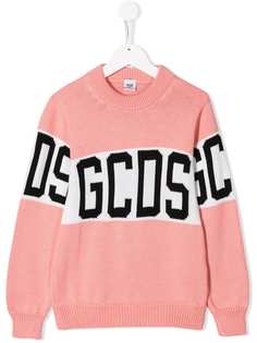 Gcds Kids джемпер с логотипом