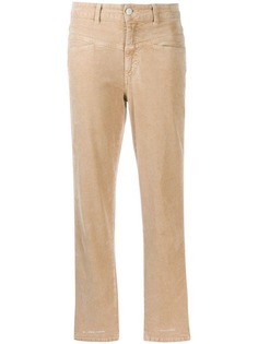 Closed укороченные джинсы прямого кроя