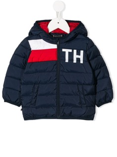 Tommy Hilfiger Junior куртка-пуховик с логотипом