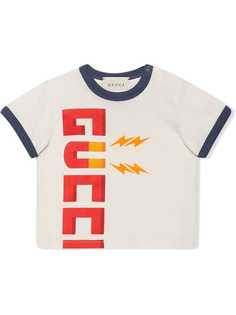 Gucci Kids футболка с принтом