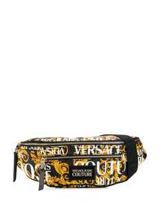 Versace Jeans Couture поясная сумка с принтом Baroque