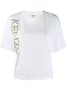 Kenzo мешковатая футболка с логотипом