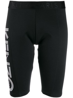 Kenzo облегающие шорты с логотипом