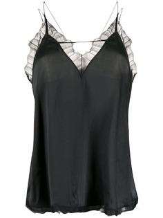 Iro топ с кружевом