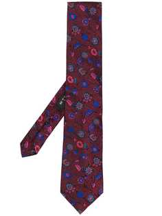 Etro floral print tie