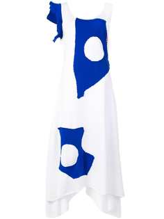 Charles Jeffrey Loverboy платье из джерси с драпировкой