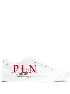 Philipp Plein logo print sneakers