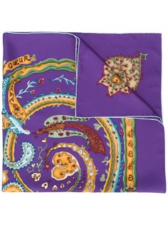 Hermès Pre-Owned платок Coeur 1990-х годов с принтом