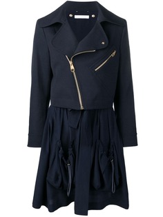 Chloé парка на молнии