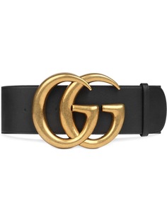 Gucci широкий ремень с пряжкой GG