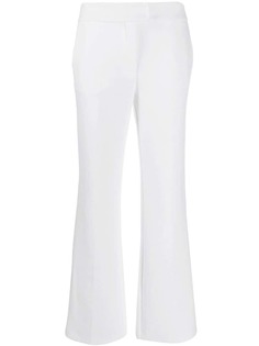 Genny mid-rise flared trousers