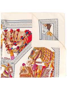 Hermès Pre-Owned платок 1990-х с принтом