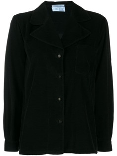Prada Pre-Owned вельветовая куртка-рубашка 1990-х годов