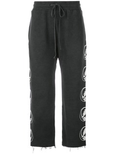 R13 трикотажные брюки свободного кроя