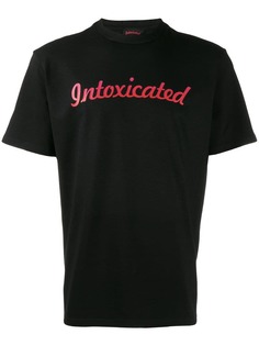 Intoxicated футболка с круглым вырезом и логотипом