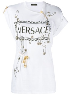Versace футболка с логотипом