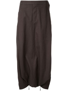 Ys брюки с низким шаговым швом