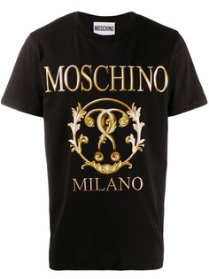 Moschino футболка с логотипом