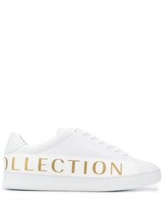 Versace Collection кеды на шнуровке с логотипом