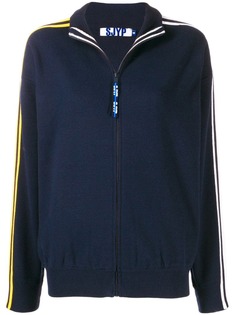 SJYP куртка с контрастными полосками по бокам