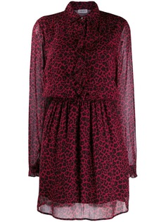 Liu Jo платье-рубашка с леопардовым принтом