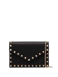 Valentino клатч-конверт Valentino Garavani Rockstud