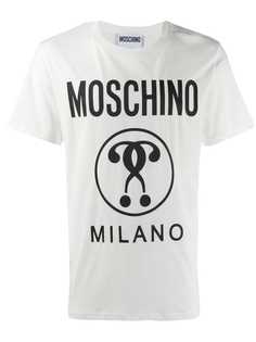 Moschino футболка с логотипом