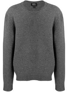 A.P.C. джемпер с круглым вырезом