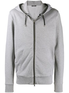 Balmain худи на молнии с логотипом