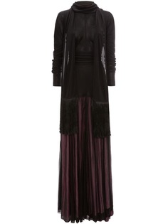 JW Anderson платье макси с поясом