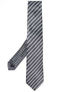 Giorgio Armani атласный галстук в полоску
