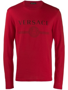 Versace футболка Medusa с длинными рукавами